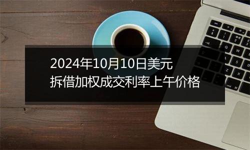2024年10月10日美元拆借加权成交利率上午价格
