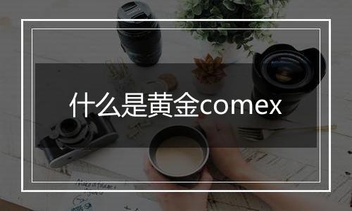 什么是黄金comex