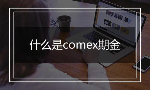 什么是comex期金