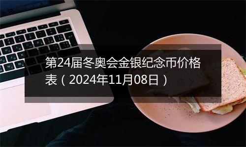 第24届冬奥会金银纪念币价格表（2024年11月08日）