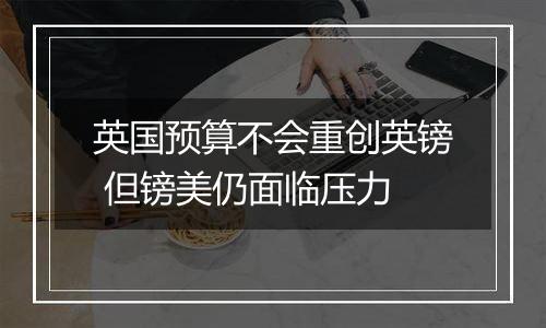 英国预算不会重创英镑 但镑美仍面临压力